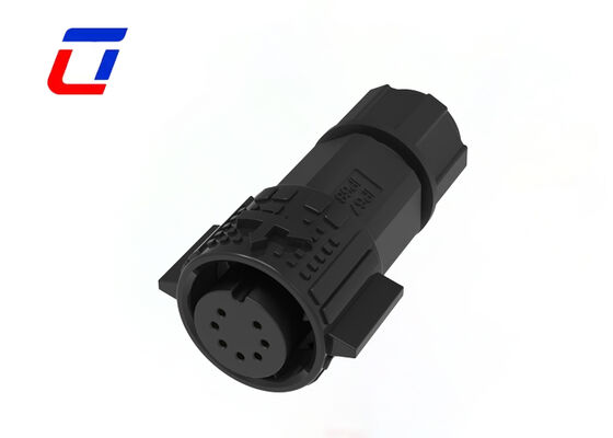 Le CE a certifié le connecteur imperméable de Pin de la circulaire 7 de connecteurs d'éclairage extérieur de M19 300V