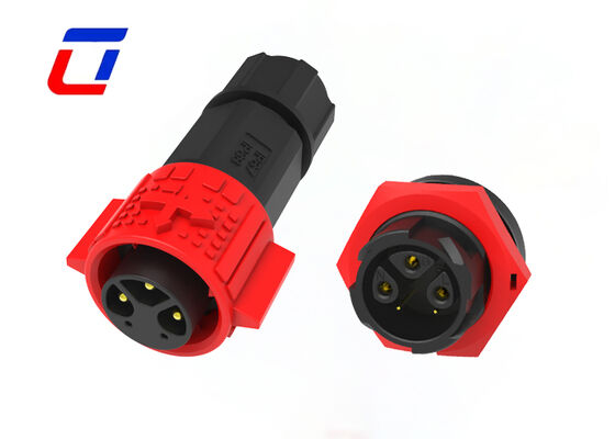Fil de Pin M19 de PA66 3+2 pour embarquer les types de connecteur connecteur de signal d'alimentation électrique