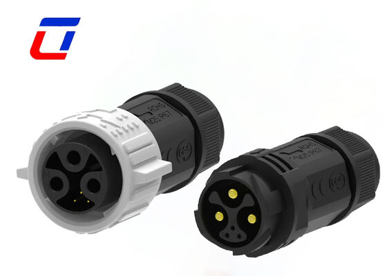 PA66 15A+5A M25 Connecteur étanche mâle femelle 3+3 Connecteurs multi-points pour automobile