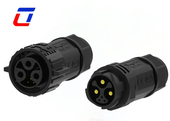 PA66 15A+5A M25 Connecteur étanche mâle femelle 3+3 Connecteurs multi-points pour automobile