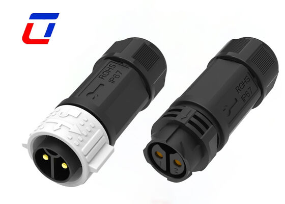 Connecteur circulaire imperméable à haute intensité de Pin PA66 Ulinkcon du connecteur d'alimentation 25 de 50A M25