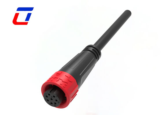 M16 IP67 câble moulé imperméable aux connecteurs de câble