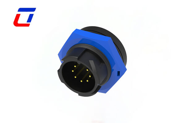 Certifié CE M19 Connecteur étanche à l'eau extérieur à 7 broches