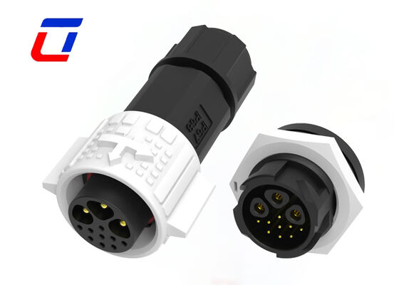 M19 3+9 Pin Wire To Board Connector Waterproof Male Female Quick Lock Connector Company