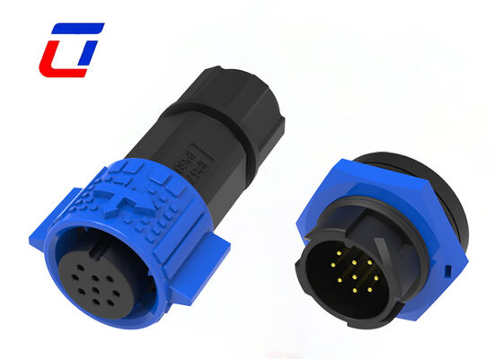 300V M19 9 Pin Automotive Waterproof Connectors Good Quality Waterproof Data Connector