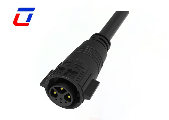 M19 3+4 connecteurs à fil étanches 15A+5A 300V IP67 Multi-Pin Connecteur mâle femelle
