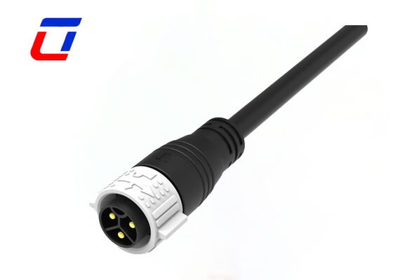 UL94-V0 3 broches M25 50A connecteur de câble étanche auto-verrouillage IP67 connecteur d'alimentation