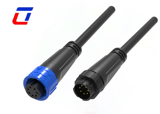 Basse tension 300V M16 7 broches Connecteur rapide de données IP67 imperméable à l'eau Connecteur mâle femelle Chine