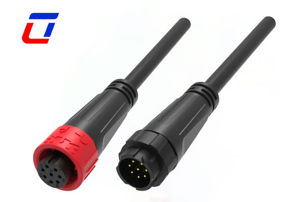 M16 8 broches LED connecteur câble à câble/connecteur de carte 300V