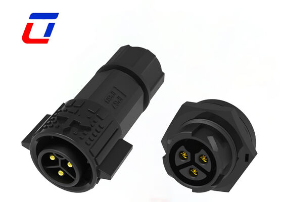 20A M19 3 broches connecteur mâle à femelle connecteurs électriques circulaires en plastique PA66 IP67