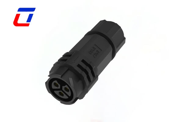 20A M19 3 broches connecteur mâle à femelle connecteurs électriques circulaires en plastique PA66 IP67