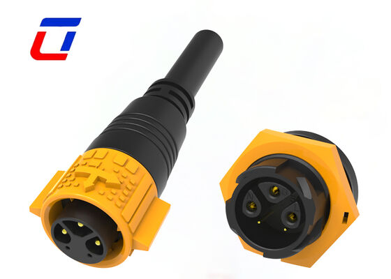 Connecteur étanche IP67 M19 3 + 2 broches 300 V, connecteur extérieur de puissance et de signal