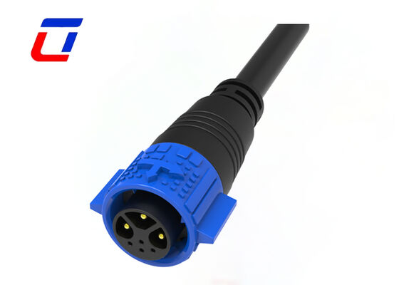 15A+5A M19 3+4 épingle IP67 connecteurs 300V connecteur de fil de signal d'alimentation étanche