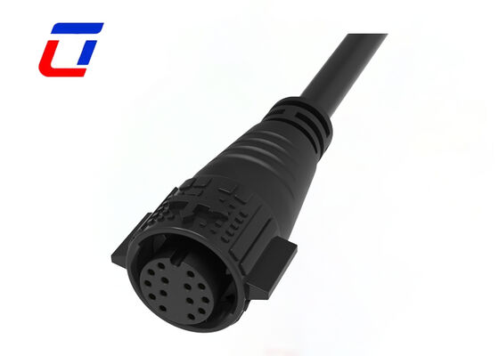 PA66 M19 14 broches IP67 connecteur étanche à l'eau 300V