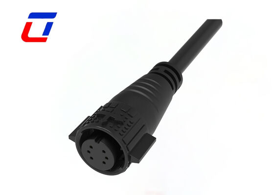 Connecteur à faible courant 10A à décharge rapide M19 6 broches Données 300V Connecteur étanche