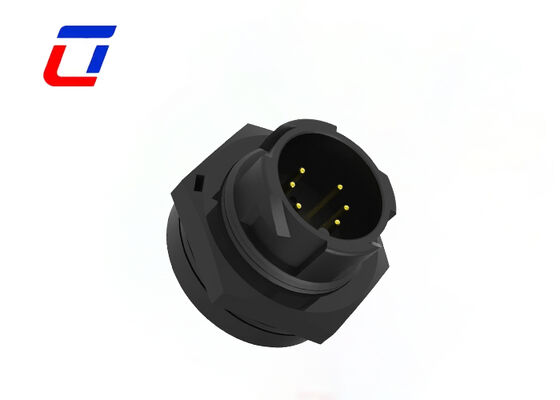 Connecteur à faible courant 10A à décharge rapide M19 6 broches Données 300V Connecteur étanche
