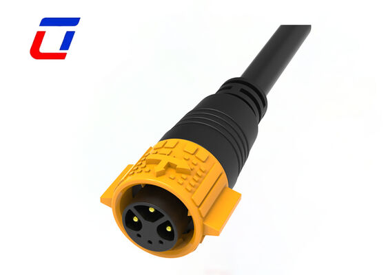 M19 3+3 connecteur de prise de prise 15+5A verrouillage à plusieurs broches connecteurs étanches