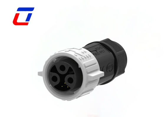 M25 15A+5A Connecteurs circulaires à plusieurs broches 3+3 broches à verrouillage rapide