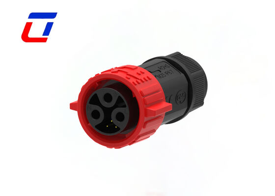 M25 15A+5A Connecteurs circulaires à plusieurs broches 3+3 broches à verrouillage rapide