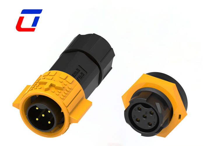 Connecteurs électriques à 5 broches mâles femelles M19