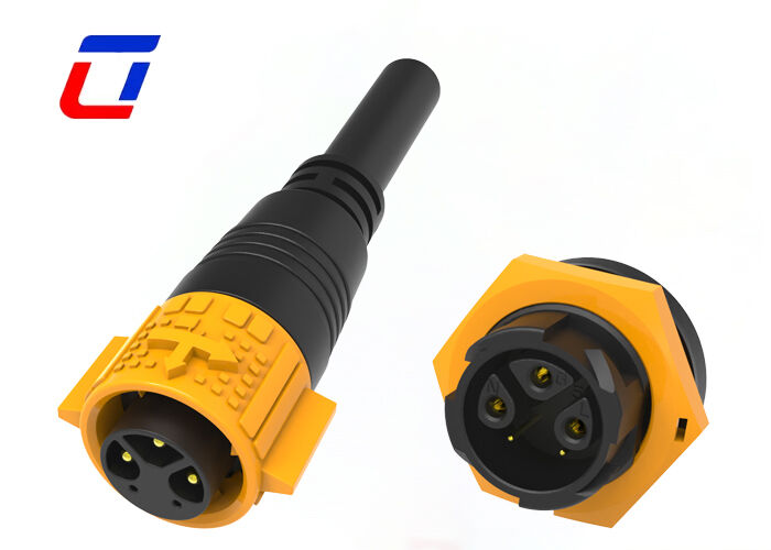 Connecteur étanche IP67 M19 3 + 2 broches 300 V, connecteur extérieur de puissance et de signal